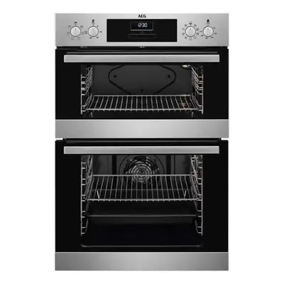 Built-In Double Electric Oven Fan Oven S/Steel