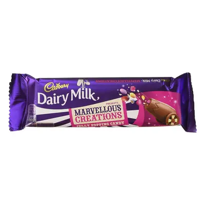 Cadbury Dairy Milk Marvellous Creations Jelly Popping Candy Bar g (Pack of 24)