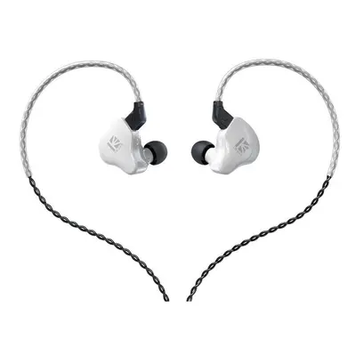 (White, Standard) Dual Magnectic Circuit Dynamic In Ear Earphone Running Sport Hi-Fi Wired Headp