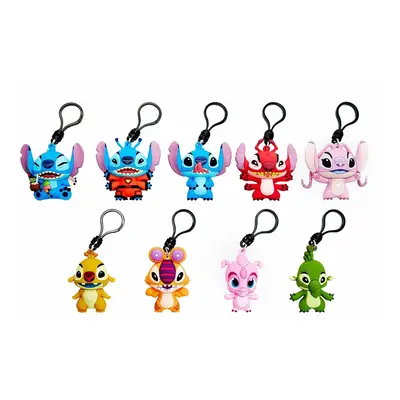 Disney Stitch Series 3D Foam Bag clip Random