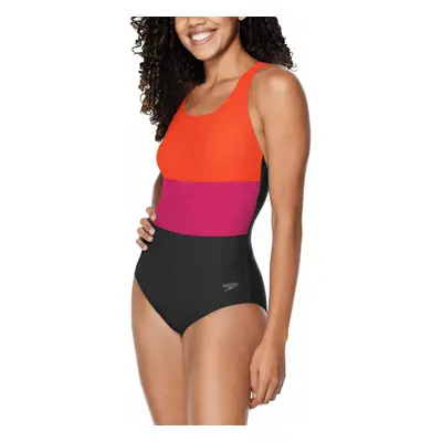 Speedo Womens Ultraback One Piece Swimsuit (Spicy Orange Medium)