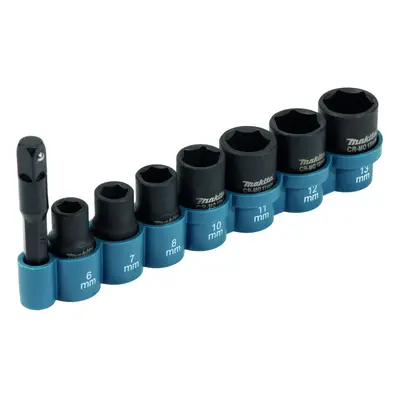 E-12289 Piece Impact Socket Set Â¼â Sq