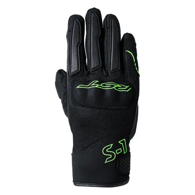 (L) RST S1 Mesh CE Gloves Black / Neon Green