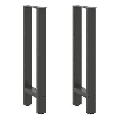 (anthracite, x (72-73) cm/ pcs) vidaXL Coffee Table Legs Desk Legs Metal Furniture Legs Bar Stan