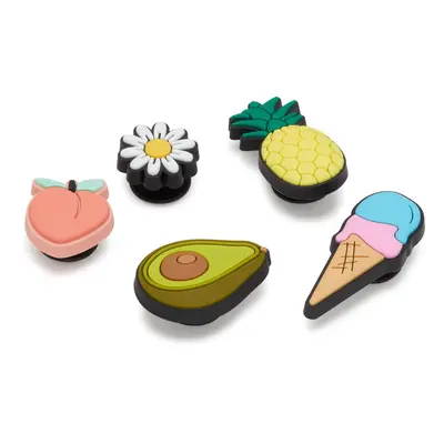 Crocs 5-Pack Food Shoe Charms | Jibbitz Summer Fun One Size