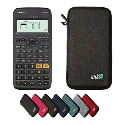 Calcuso Economy Pack: Casio FX-82DE X Technical Scientific Calculator + WYNGS Protective Case Da