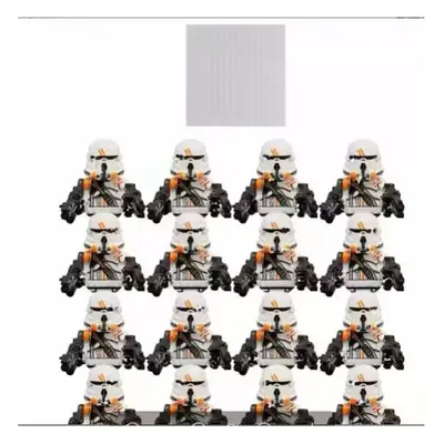 (Style G 16pcs) Star Wars Minifigure Model Building Block Figure Toy Kids Toy Gift