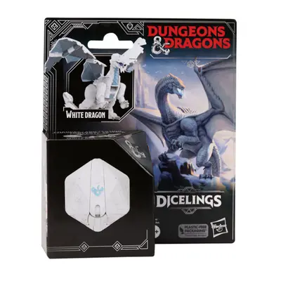 D&D Dicelings White Dragon Action Figure