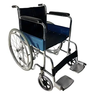 Folding Steel Self Propelled Wheelchair