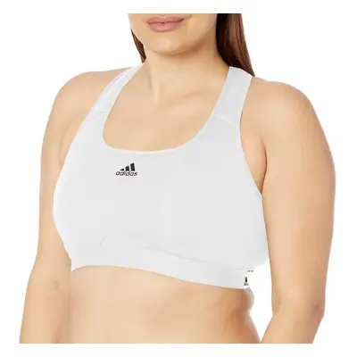 adidas Women's Plus Size Training Medium Support Racer Back Good Level