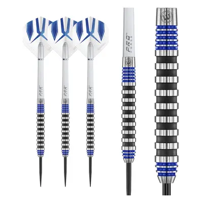 Advance Series Tungsten Blue Gram Steeltip Darts Set with Flights and Shafts (Stems)