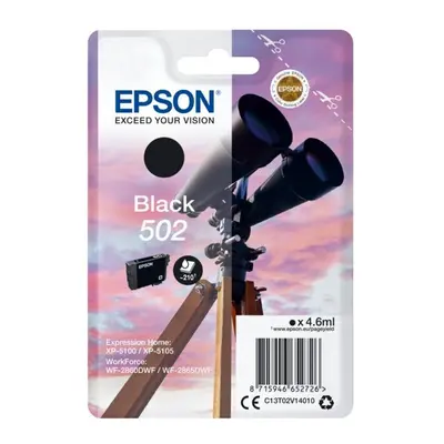 Epson C13T02V14020 (502) Ink cartridge black, pages, 5ml