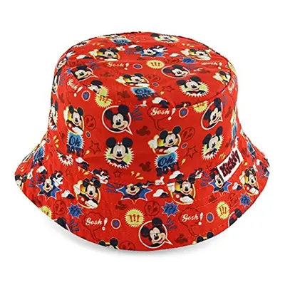 Disney Mickey Mouse Boys' Red Bucket Hat [6014]