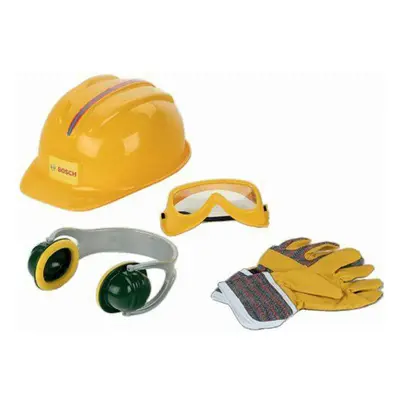 Theo Klein Bosch Accessories Set B 4PC with Helmet and Gloves For Ages 3+ and Above