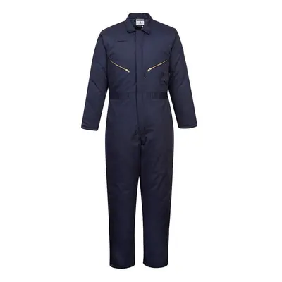 (XXL R, Navy) Portwest Unisex Adult Orkney Lined Overalls