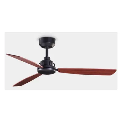 LEDS C4 Xaloc 1000mm Blade 100cm Ceiling Fan Metallic Black, Mahogany