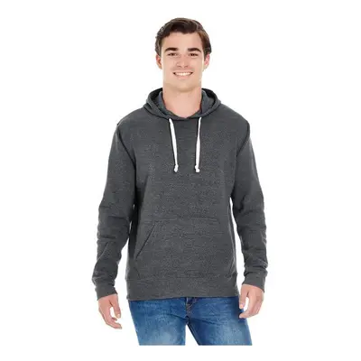 Adult Triblend Pullover Fleece Hooded Sweatshirt - BLAcK TRIBLEND - XS(D0102H78T02)