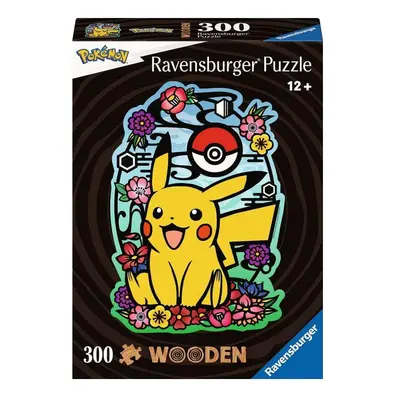 PokÃ©mon WOODEN Jigsaw Puzzle Pikachu (300 pieces)