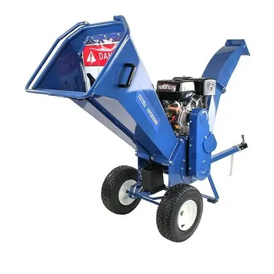 Hyundai HYCH1500E-2 14hp Petrol Powered 4-Stroke Electric Key Start Heavy Duty Wood Chipper