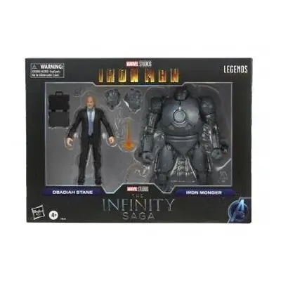 Hasbro Marvel Legends Series 6-Inch Obadiah Stane And Iron Monger