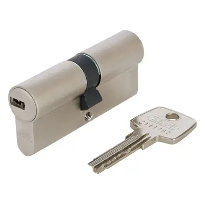 ABUS Profile Cylinder Lock D6XNP 40/45 B/SB with Keycard and Keys