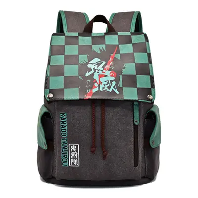 (B) Demon Slayer Tanjiro Nezuko Zenitsu Backpack