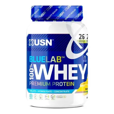 (Banana) 908g USN Blue Lab Whey Isolate Protein Powder Muscle Building Nutrition Shake