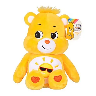 Care Bears 9 Inch Bean Plush Funshine Bear, Collectable Cute Plush Toy, Cuddly Toys for Children