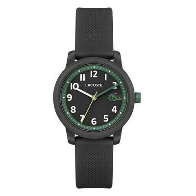 Lacoste L.12.12. Kids Black TR90 & Stainless Steel Case and Silicone