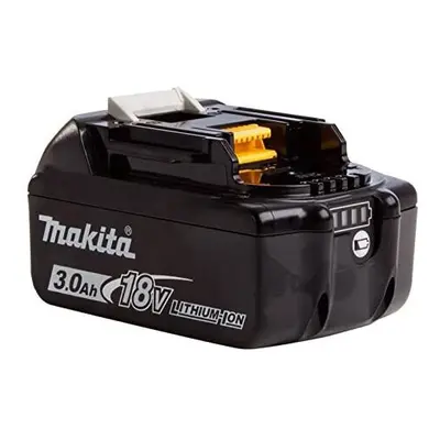 Makita BL1830B 18V Li-Ion Battery 3.0Ah (with Charge Level Indicator) - Black/White (1-Piece)