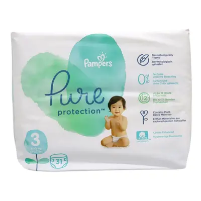 Pampers Pure Protection Diaper Size Baby Diapers kg 31's