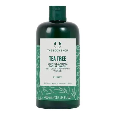 The Body Shop Tea Tree Skin clearing Facial Wash, Fl Oz (Vegan)