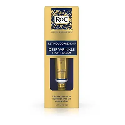 RoC Retinol Correxion Deep Wrinkle Night Cream, 1-Ounce