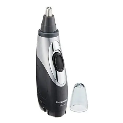 Panasonic ER430K Wet/Dry Nose & Ear Hair Trimmer with Vacuum Cleaning System (Battery Operated)