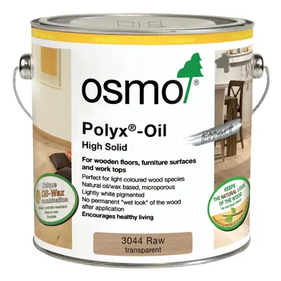 3044 750ml Polyx Oil Natural Transparent - Raw