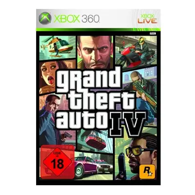 XBox360 Game GTA4 - Grand Theft Auto IV USK18 (deutsch)