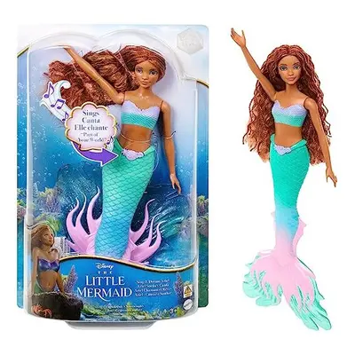 Disney The Little Mermaid Sing & Dream Ariel Fashion Doll with Signature Tail, Toys Inspired by 