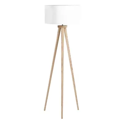 Floor Lamp NITRA Wood White