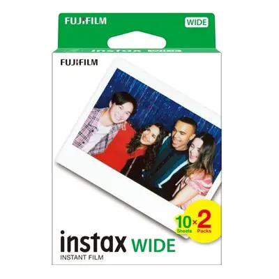 instax WIDE instant film White border, shot pack, suitable for all instax WIDE cameras and print