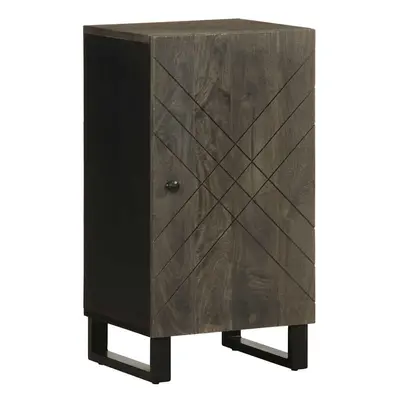 vidaXL Sideboard Black 40x33x75 cm Solid Wood Mango storage cabinet