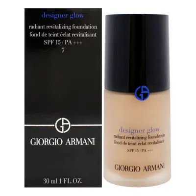 Designer Glow Radiant Revitalizing Foundation SPF Plus - by Giorgio Armani for Women - oz Founda