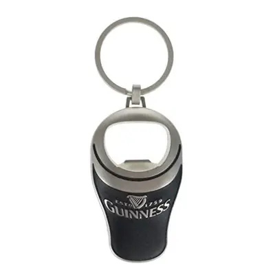 Genuine Guinness Collectors Keyring Bottle Opener Pint Design