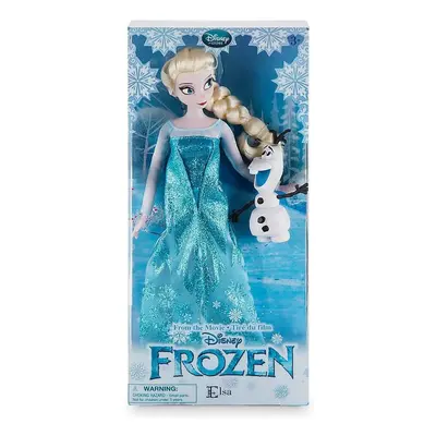 New In Box Disney Store Frozen 12'' Inches Elsa Classic Doll