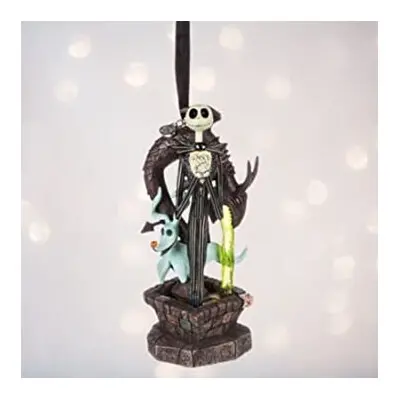 Jack Skellington Light-Up Christmas Decoration Featuring the Dragon