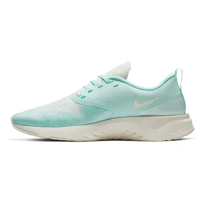 Nike Women's Odyssey React Flyknit Running Shoes Teal Tint and Sail