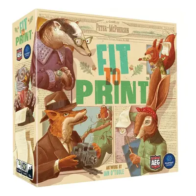 AEG & Flatout Games | Fit to Print | Build your Newspaper! | From the