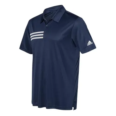 Adidas 3-Stripes Chest Sport Shirt Collegiate Navy/ White