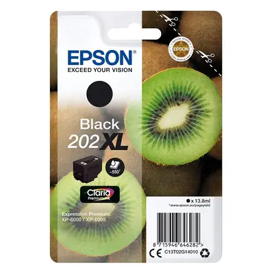 Epson C13T02G14020 Standard Original Inkjet Cartridges - Black