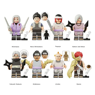 (8PCS-K) Naruto Minifigures Kid's Toys Fit Lego