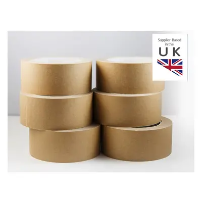 (6 Rolls) 50mm x50m Framer's Paper Tape, Eco-friendly, Vegan